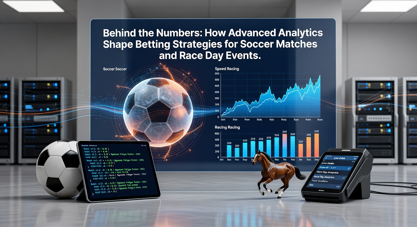 Data visualization dashboard showing soccer match analytics and expected goals metrics overlaid on a pitch diagram