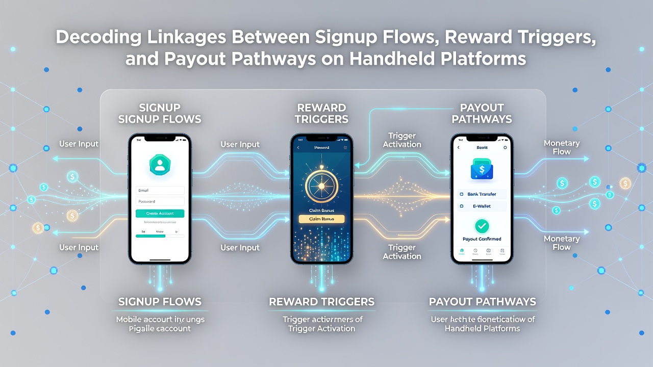 Detailed view of reward trigger dashboard and connected payout pathways on a smartphone betting app