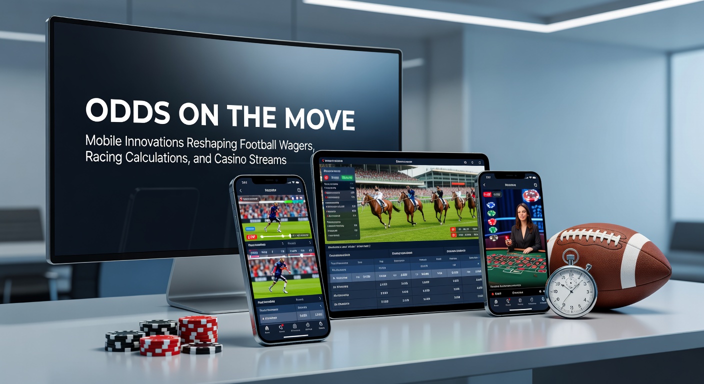 Smartphone displaying real-time football betting odds with live match updates and push notifications