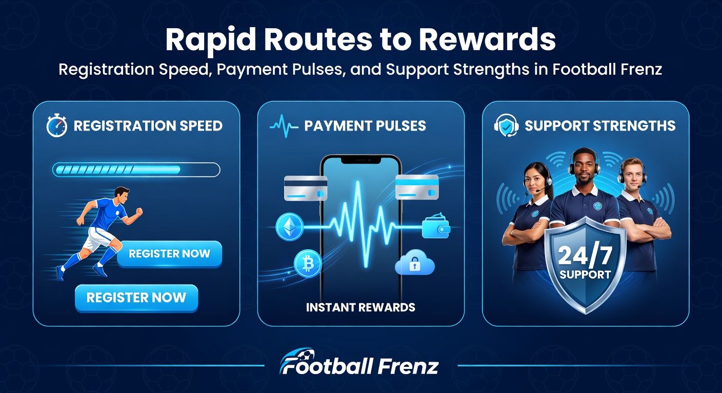 Dynamic visualization of payment transactions flowing rapidly across soccer pitches, racetracks, and casino tables, with speed indicators and support chat icons