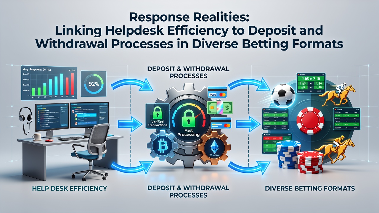 Helpdesk agents managing deposit and withdrawal queries across multiple betting platforms