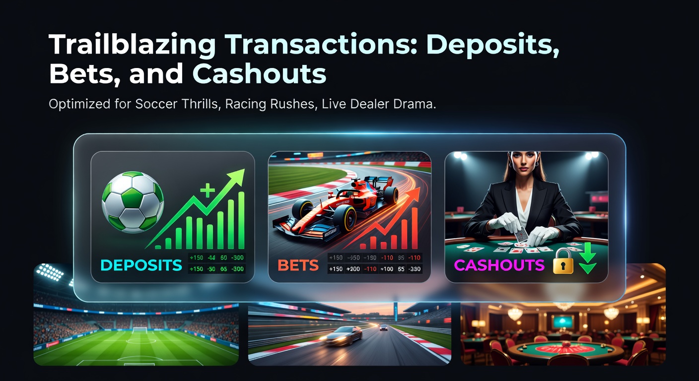 Dynamic scene of a mobile phone displaying a soccer bet deposit during a live match, highlighting speed and security features